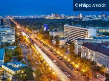 TU Berlin by night